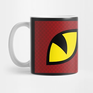 A Big Red Dragon Is Watching You Design Mug